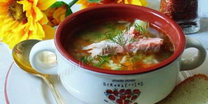 Шаг 11: рассольника с форелью