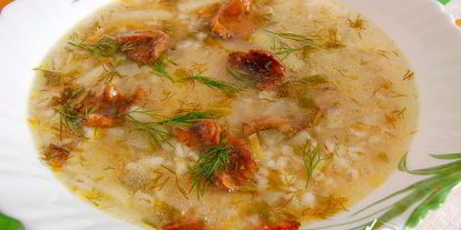 Шаг 2: рассольника с грибами