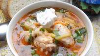 Рецепт Рассольника с курицей