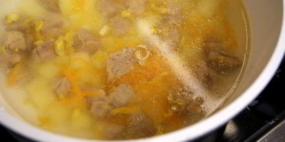 Шаг 5: рассольника с пшеном