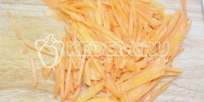 Шаг 2: рассольника с рисом и языком