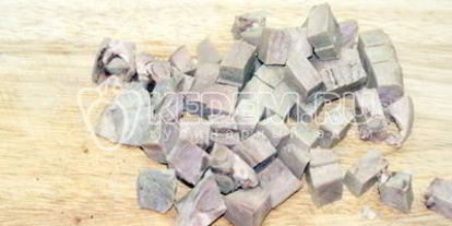 Шаг 5: рассольника с рисом и языком