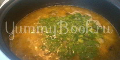 Шаг 4: рассольника с рисом в мультиварке