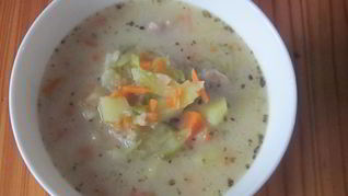 Рецепт Рассольника с солеными огурцами