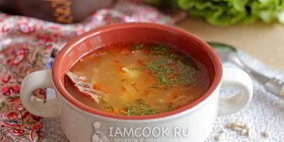 Шаг 13: рассольника с томатом, перловкой и солеными огурцами