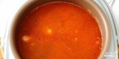 Шаг 5: рассольника со свининой в мультиварке