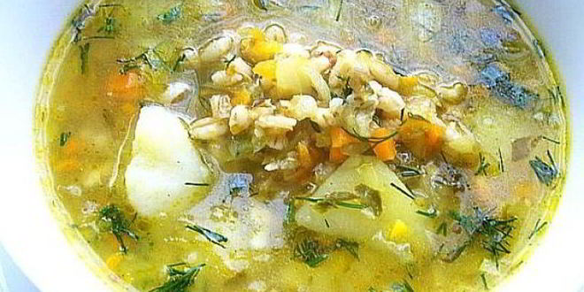 Рецепт вкусного рассольника с перловкой