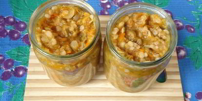 Шаг 9: заготовки рассольника на зиму