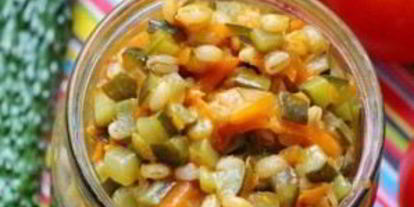 Шаг 8: заправки для рассольника с перловкой на зиму