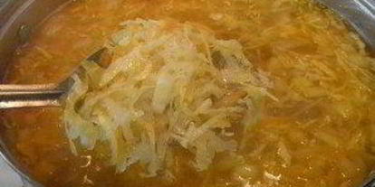 Шаг 6: кислых щей из квашеной капусты