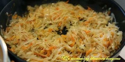 Шаг 23: постных щей из квашеной капусты