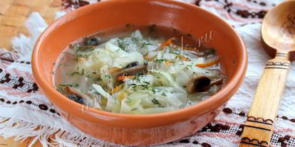 Шаг 7: постных щей с грибами