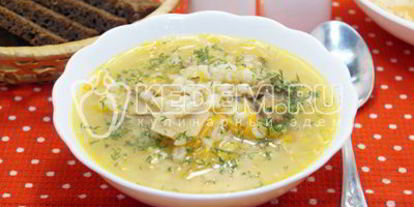 Шаг 8: щей грибных с перловкой