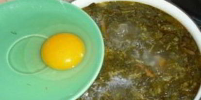 Шаг 6: щей из консервированного щавеля