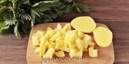 Шаг 3: щей из крапивы с яйцом