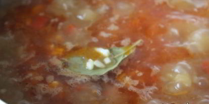 Шаг 5: щей из квашенной капусты с болгарским перцем