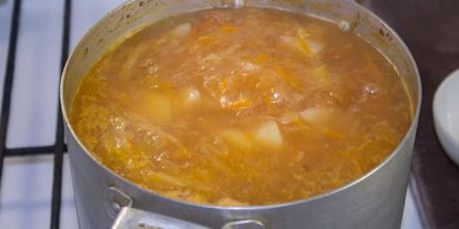 Шаг 10: щей из квашеной капусты с говядиной
