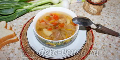 Шаг 10: щей из квашеной капусты в мультиварке