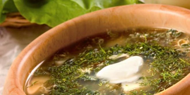 Рецепт щей из щавеля с яйцом