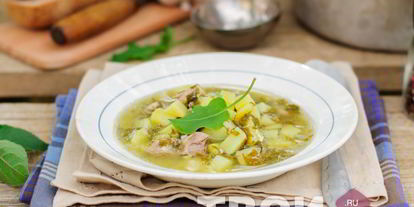 Шаг 8: щей из щавеля