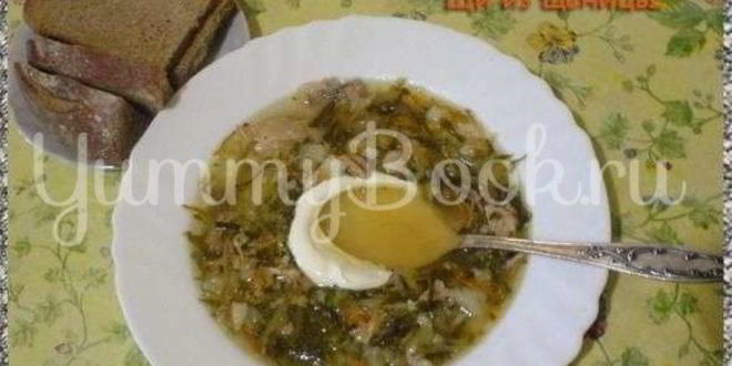 Рецепт щей из щеницы