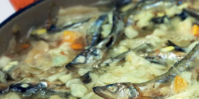 Рецепт щей из снетков