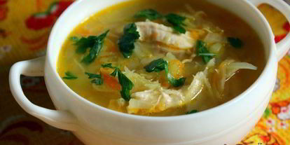 Шаг 7: щей из свежей и квашеной капусты на курином бульоне