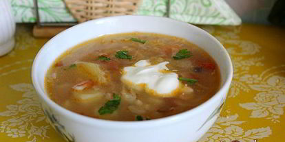 Шаг 4: щей из свежей капусты с перловкой