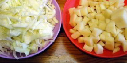 Шаг 1: щей на говяжьем бульоне