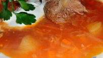 Рецепт Щей Русских с гречкой и говядиной