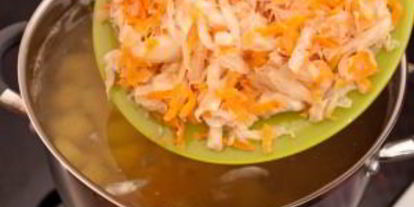 Шаг 9: щей с кислой капустой