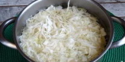 Шаг 3: щей с консервированной фасолью