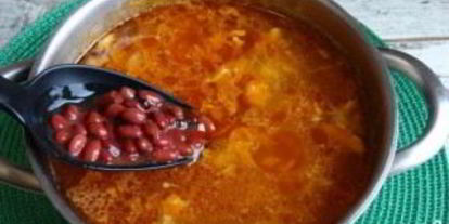 Шаг 4: щей с консервированной фасолью