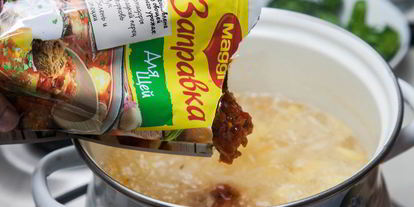 Шаг 4: щей с квашеной капустой