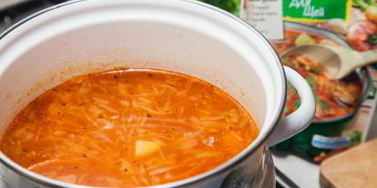 Шаг 5: щей с квашеной капустой