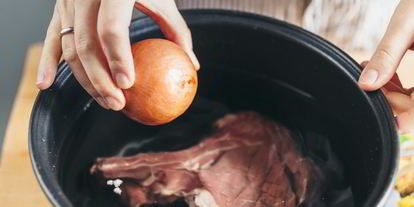 Шаг 1: щей с опятами