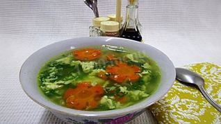 Рецепт Щей с зеленью шпината