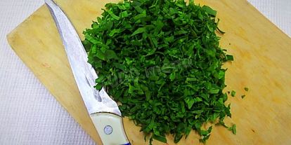 Шаг 4: щей с зеленью шпината