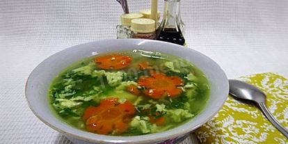 Шаг 9: щей с зеленью шпината