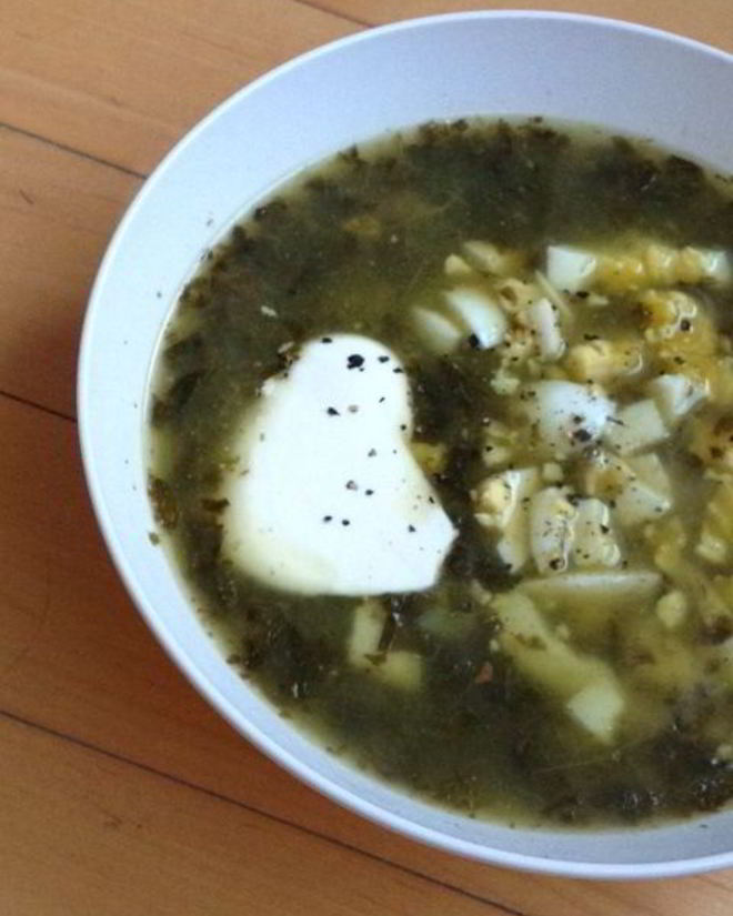 Рецепт щей со щавелем в мультиварке