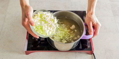 Шаг 3: щей со свининой