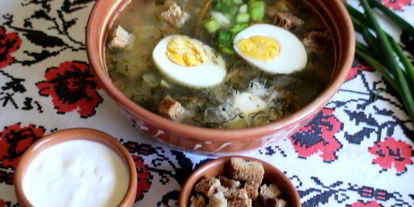 Шаг 10: щей весенних с рисом и щавелем