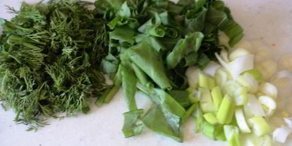 Шаг 5: щей весенних с рисом и щавелем