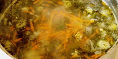 Шаг 8: щей весенних с рисом и щавелем