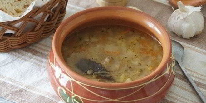 Рецепт томленых щей