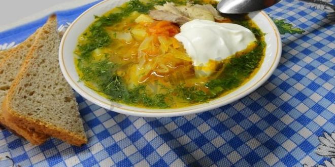 Рецепт Вкусных щей с курицей из свежей капусты