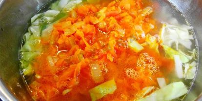 Шаг 8: вкусных щей с курицей из свежей капусты