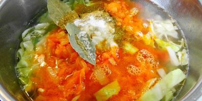 Шаг 9: вкусных щей с курицей из свежей капусты