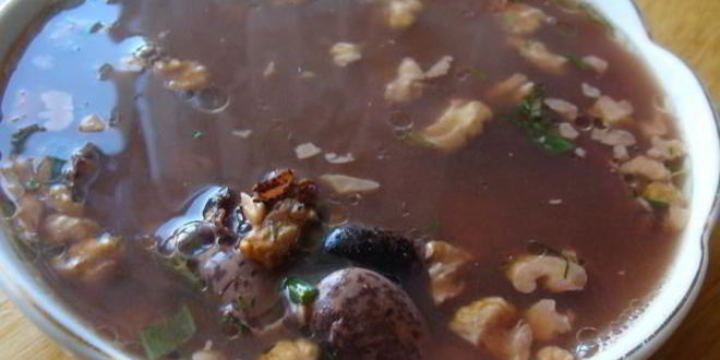 Рецепт шоколадного супа из фасоли