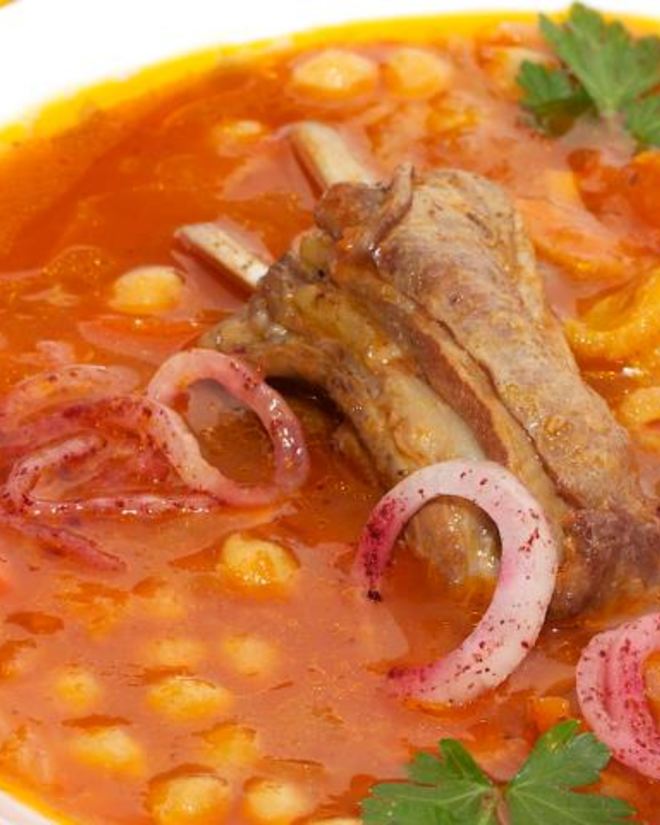 Рецепт коурмы шурпа, жареная